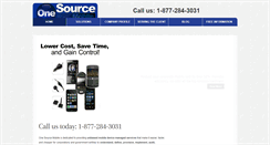 Desktop Screenshot of onesourcemobile.com